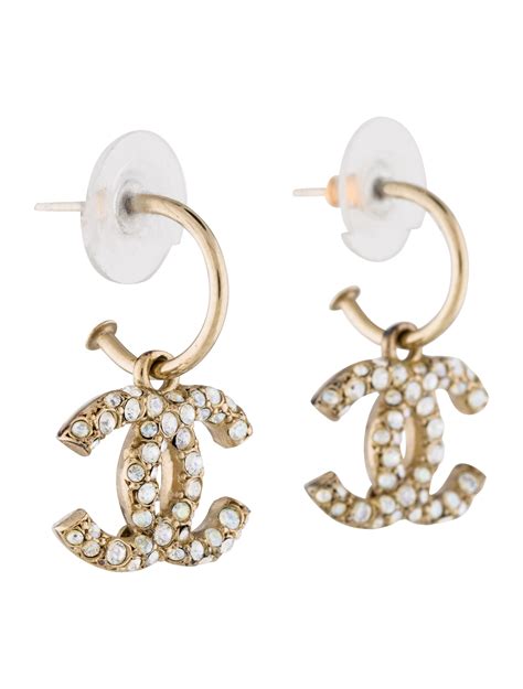 earrings chanel back